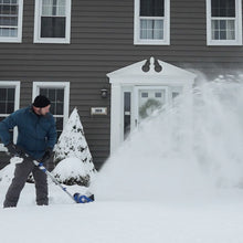 Load image into Gallery viewer, Snow Joe 24V-SS10-XR-SJB-RM 24-Volt iON+ Extended Run Time Cordless Snow Shovel Kit | 10-inch | W/ 5.0-Ah Battery and Charger (Blue) (Certified Refurbished)