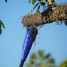 Load image into Gallery viewer, Sun Joe SWJ804E-SJB Telescoping Electric Pole Saw | 8-Inch (Blue)