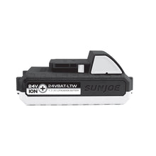 Load image into Gallery viewer, Snow Joe + Sun Joe iON+ 24VBAT-LTW EcoSharp® LITE Lithium-Ion Battery | 24-Volt | 1.3-Ah