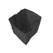 Load image into Gallery viewer, Martha Stewart MTS-MLB1-MBK 48-Gallon Multi-Purpose Re-Usable Heavy Duty Garden Tote Bag with Reinforced Shoulder Straps and Side Handles (Black)