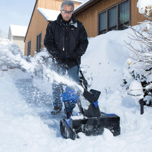 Load image into Gallery viewer, Snow Joe BDL-iON-WWB 40-Volt iONMAX Cordless Single Stage Snow Blower Bundle Kit | 18-Inch | W/ 4.0-Ah Battery and Charger