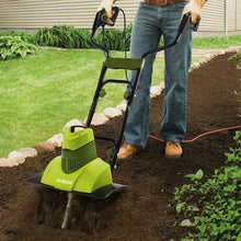 Load image into Gallery viewer, Sun Joe Tiller Joe 9-Amp Electric Garden Tiller/Cultivator (Certified Refurbished)