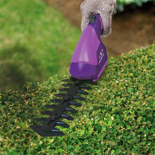 Load image into Gallery viewer, Sun Joe HJ604C-PRP 2-in-1 Cordless Grass Shear + Hedger | 7.2 V (Purple)