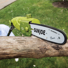 Load image into Gallery viewer, Sun Joe SWJ803E-RM Electric Multi-Angle Pole Chain Saw | 10 inch | 8.0 Amp | Green (Certified Refurbished)