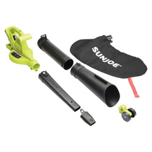 Load image into Gallery viewer, Sun Joe iONBV-RM 40-Volt iONMAX Variable-Speed Cordless Blower/Vacuum/Mulcher Kit | W/ 4.0-Ah Battery and Charger (Certified Refurbished)