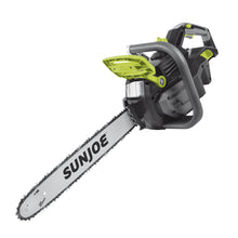 Load image into Gallery viewer, Sun Joe iON100V-18CS-CT 100-Volt iONPRO Cordless Brushless Handheld Chain Saw | 18-Inch | Tool Only