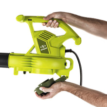Load image into Gallery viewer, Sun Joe SBJ605E 3-in-1 Electric Blower | 250 MPH | 14 Amp | Vacuum | Mulcher