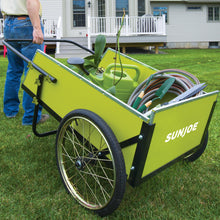 Load image into Gallery viewer, Sun Joe SJGC7 Garden & Utility Cart | 7 Cubic Ft | 300 lbs Capacity