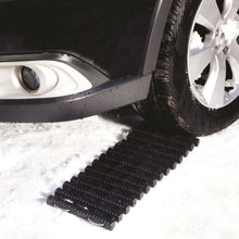 Load image into Gallery viewer, Snow Joe ATJ651-SJG Thermoplastic Rubber TrackAssist Non-Slip Traction | 24-Inch | For Car Tires in Ice, Snow, Mud, and Sand (Green)