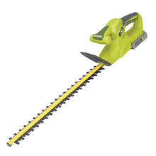 Load image into Gallery viewer, Sun Joe 20ViONLTE-HT20 20-Volt iON Cordless Hedge Trimmer Kit | 20-Inch | W/ 2.0-Ah Battery and Charger