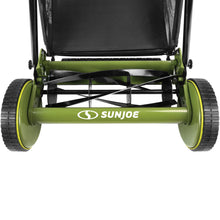 Load image into Gallery viewer, Sun Joe MJ500M Manual Reel Mower w/ Grass Catcher | 16 inch