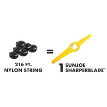 Load image into Gallery viewer, Sun Joe SB601RB Replacement Trimmer Blade | Compatible with SB600E & SB601E & SB602E