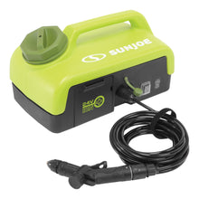 Load image into Gallery viewer, Sun Joe 24V iON+ Cordless Go-Anywhere Portable Sink/Shower Spray Washer Kit | 2.5 Gal | w/ 2.0Ah Battery + Charger