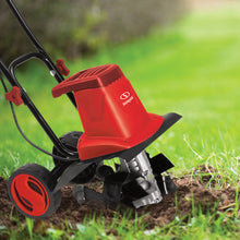 Load image into Gallery viewer, Sun Joe TJ602E-RED Electric Garden Tiller/Cultivator, Red | 12-Inch | 8 Amp