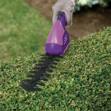 Load image into Gallery viewer, Sun Joe HJ605CC-PRP 2-in-1 Cordless Telescoping Grass Trimmer | 7.2 Volt (Purple)
