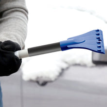 Load image into Gallery viewer, Snow Joe SJBLZD-JMB-SJB 2-In-1 Telescoping Jumbo Snow Broom + Ice Scraper
