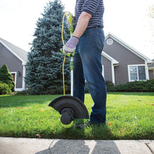 Load image into Gallery viewer, Sun Joe 20VIONLTE-ST11 20-Volt iON Cordless Swath String Trimmer+Edger Kit | 11-inch | Auto Feed | W/ 2.0-Ah Battery and Charger
