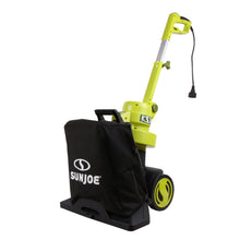 Load image into Gallery viewer, Sun Joe SBJ801E-SJG-RM 3-in-1 Electric Blower/Vacuum/Mulcher | Max 130 MPH | 13.5-Amp | Walk Behind (Certified Refurbished)
