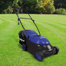 Load image into Gallery viewer, Sun Joe MJ401E-PRO-SJB-RM Electric Lawn Mower | 14 inch | 13 Amp | Side Discharge Chute (Certified Refurbished) (Blue)
