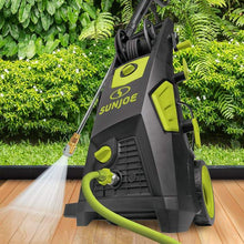 Load image into Gallery viewer, Sun Joe SPX3501-RM Brushless Induction Electric Pressure Washer | 2300-PSI MAX | 1.48 GPM | Hose Reel (Certified Refurbished)
