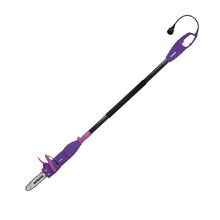 Load image into Gallery viewer, Sun Joe SWJ807E-PRP Electric Convertible Pole Chain Saw | 10 inch | 8.0 Amp (Purple)
