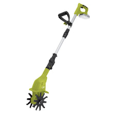 Load image into Gallery viewer, Sun Joe 24V-TLR-LTE 24-Volt iON+ Cordless Garden Tiller + Cultivator Kit | W/ 2.0-Ah Battery and Charger
