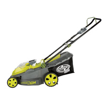 Load image into Gallery viewer, Sun Joe iON16LM-CT-RM Cordless Lawn Mower | 16 inch | 40V | Brushless Motor | Battery and Charger Not Included (Certified Refurbished)
