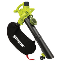Load image into Gallery viewer, Sun Joe iONBV-XR 40-Volt iONMAX Cordless 3-in-1 Blower Vacuum Mulcher Kit | 200-MPH | W/ 5.0-Ah Battery and Charger
