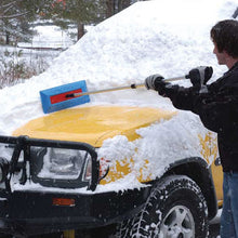 Load image into Gallery viewer, SnoBrum SNOBRUM-AUTO Snow Removal Tool | Polyethylene Foam Blade | Telescoping
