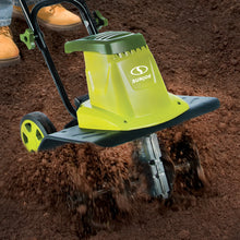 Load image into Gallery viewer, Sun Joe TJ602E Electric Garden Tiller/Cultivator | 12-Inch | 8 Amp
