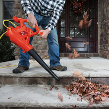 Load image into Gallery viewer, Sun Joe SBJ603E-RED 3-in-1 Electric Blower | 240 MPH | 13 Amp | Vacuum | Mulcher (Red)
