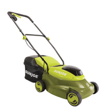 Load image into Gallery viewer, Sun Joe MJ24C-14-XR 24-Volt iON+ Cordless Brushless Lawn Mower Kit | 14-Inch | W/ 5.0-Ah Battery and Charger
