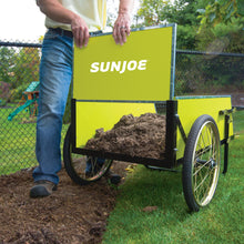 Load image into Gallery viewer, Sun Joe SJGC7 Garden &amp; Utility Cart | 7 Cubic Ft | 300 lbs Capacity
