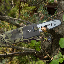 Load image into Gallery viewer, Sun Joe SWJ803E-CMO Electric Multi-Angle Pole Chain Saw | 10 inch | 8.0 Amp (Camo)
