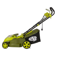 Load image into Gallery viewer, Sun Joe iON16LM-HYB 40-Volt iONMAX Hybrid Lawn Mower Kit | 16-inch | W/ 4.0-Ah Battery and Charger
