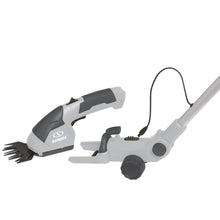 Load image into Gallery viewer, Sun Joe HJ605CC-GRY 2-in-1 Cordless Telescoping Grass Trimmer | 7.2 Volt (Grey)
