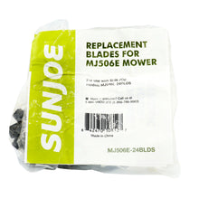 Load image into Gallery viewer, Sun Joe MJ506E-24BLDS 24-Pack Replacement Blades for Sun Joe MJ506E
