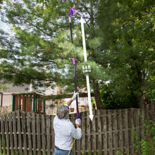 Load image into Gallery viewer, Sun Joe SWJ802E-PRP Electric Multi-Angle Pole Chain Saw | 8 inch | 6.5 Amp (Purple)
