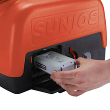 Load image into Gallery viewer, Sun Joe WA24C-LT-RED 24-Volt iON+ Multi-Purpose Clean-Anywhere Portable Spray Washer Kit | 116-PSI | 5-Gal | W/ 2.5-Ah Battery and Charger (Red)
