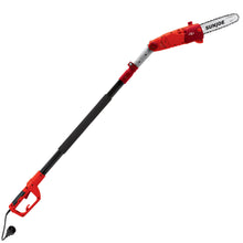 Load image into Gallery viewer, Sun Joe SWJ803E-RED Electric Multi-Angle Pole Chain Saw | 10 inch | 8.0 Amp (Red)

