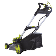 Load image into Gallery viewer, Sun Joe iON100V-21LM-CT 100-Volt iONPRO Cordless Self Propelled Lawn Mower | 21-Inch | Tool Only
