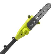 Load image into Gallery viewer, Sun Joe 20VIONLTE-PS8 iON Cordless Telescoping Pole Chain Saw Kit | 8-inch | W/ 2.0-Ah Battery and Charger
