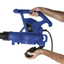 Load image into Gallery viewer, Sun Joe SBJ603E-SJB 3-in-1 Electric Blower | 240 MPH | 13 Amp | Vacuum | Mulcher (Blue)
